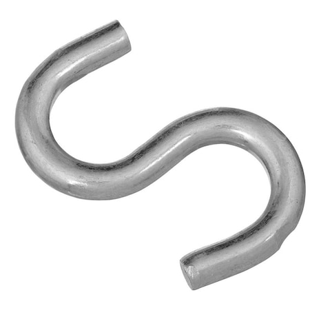National Hardware National Hardware Zinc-Plated Steel 2-1/2 in. L S-Hook 140 lb 1 pk N273-433